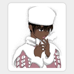 Berserk - Casca in the snow Magnet